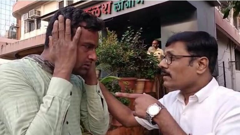 नोकरी लावण्यासाठी शरीरसुखाची मागणी करणाऱ्या व्यक्तीला मनसे कार्यकर्त्यांनी दिला चोप Mumbai Tak