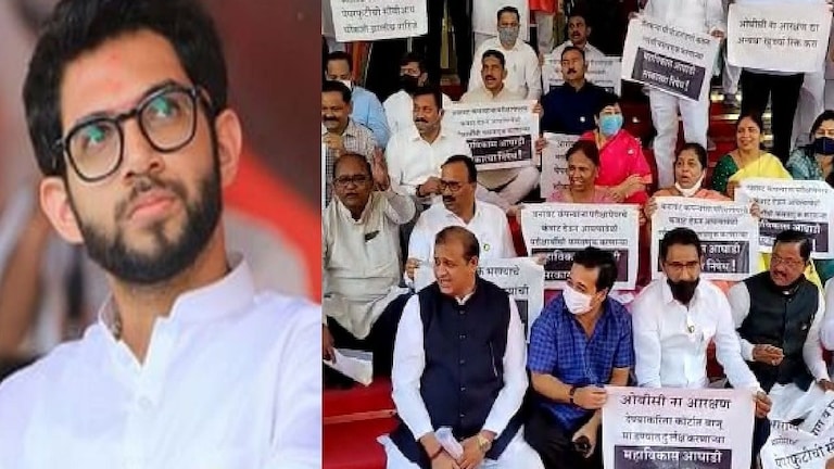 अधिवेशनात आदित्य ठाकरेंची एंट्री, नितेश राणेंनी म्यॉव म्यॉव आवाज काढत डिवचलं Mumbai Tak