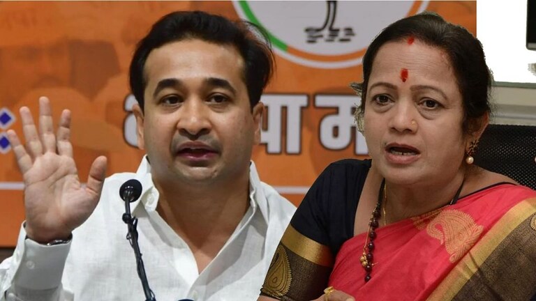 किशोरीताई, मी येतो तुमच्या बरोबर महिला आयोगाकडे; नितेश राणेंचं पेडणेकरांना आवाहन Mumbai Tak