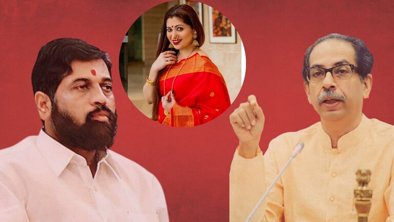 शिंदे आणि ठाकरे दोन्ही बाजू गुरूचरणी, विठ्ठला कोणता झेंडा घेऊ हाती?- दिपाली सय्यद Mumbai Tak