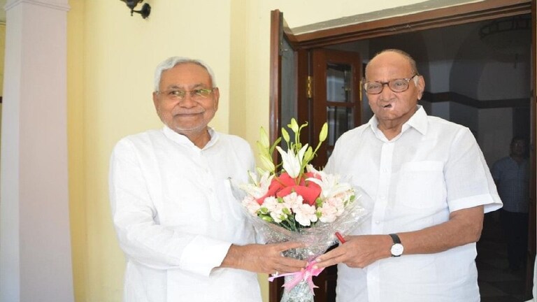दिल्लीत शरद पवार आणि नितीश कुमार यांची भेट, नव्या राजकीय समीकरणांची नांदी? Mumbai Tak