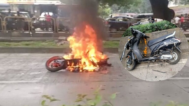 थरकाप उडवणारा अपघात! वेगवान बाईक डिव्हायडरवर आदळली; तरुण-तरुणी जागीच ठार Mumbai Tak