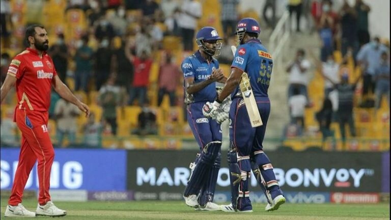 IPL 2021 : सलग तीन पराभवानंतर मुंबई इंडियन्सने चाखली विजयाची चव, पंजाबचा ६ विकेटने पराभव Mumbai Tak