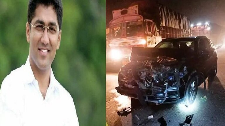 NCP MLA Accident : संग्राम जगताप यांच्या BMW चा भीषण अपघात, चारही एअरबॅग्ज उघडल्या Mumbai Tak