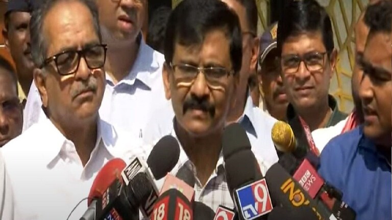 शिवसेना खासदार संजय राऊत १०३ दिवसांनी माध्यमांसमोर, म्हणाले.. Mumbai Tak