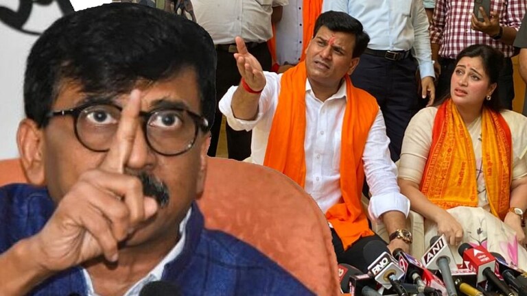 Sanjay Raut : कायदा आणि घटना राज्यपालांना शिकवा; संजय राऊत ‘राणां’वर भडकले Mumbai Tak