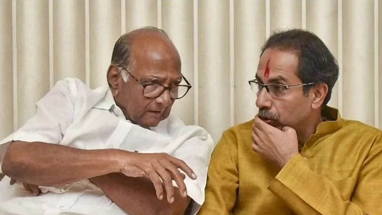 Uddhav Thackeray come in the mode of 'complete political surrender' to Sharad Pawar
