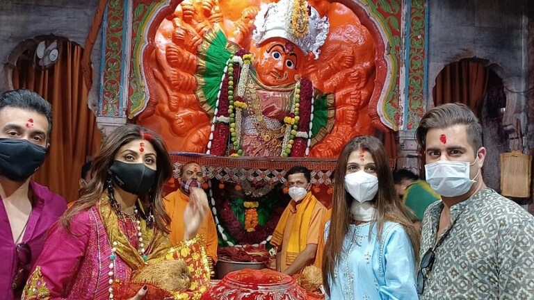 शिल्पा शेट्टी – राज कुंद्रा सप्तशृंगी देवीच्या दर्शनाला Mumbai Tak