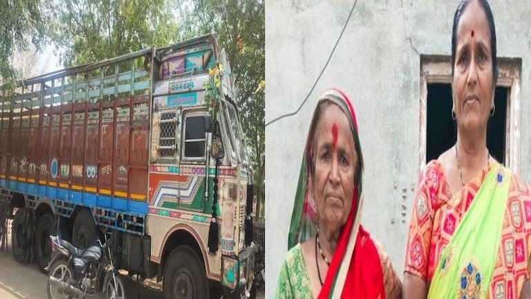 शिरुर : भरधाव ट्रकची मोटारसायकलला धडक, माय-लेकींचा मृत्यू Mumbai Tak