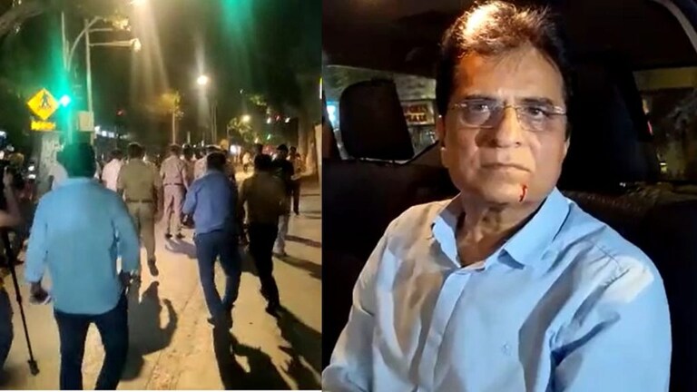 Kirit somaiya : किरीट सोमय्या यांच्या गाडीवर शिवसैनिकांचा हल्ला Mumbai Tak