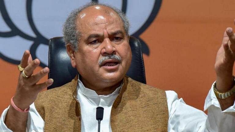 रक्ताने शेती फक्त काँग्रेसच करु शकतं, कृषी मंत्री तोमर आक्रमक Mumbai Tak