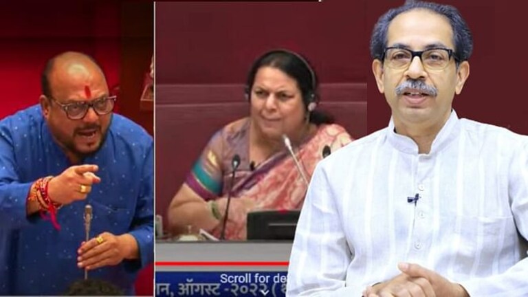 नीलम गोऱ्हेंनी गुलाबराव पाटलांना सभागृहात झापलं; उद्धव ठाकरेंनी केलं तोंडभरून कौतुक Mumbai Tak