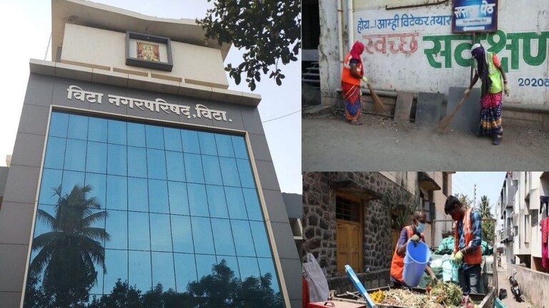 स्वच्छता अभियान : सांगली जिल्ह्यातल्या विटा आणि खानापूर नगरपालिकेचा राष्ट्रपतींच्या हस्ते सन्मान Mumbai Tak