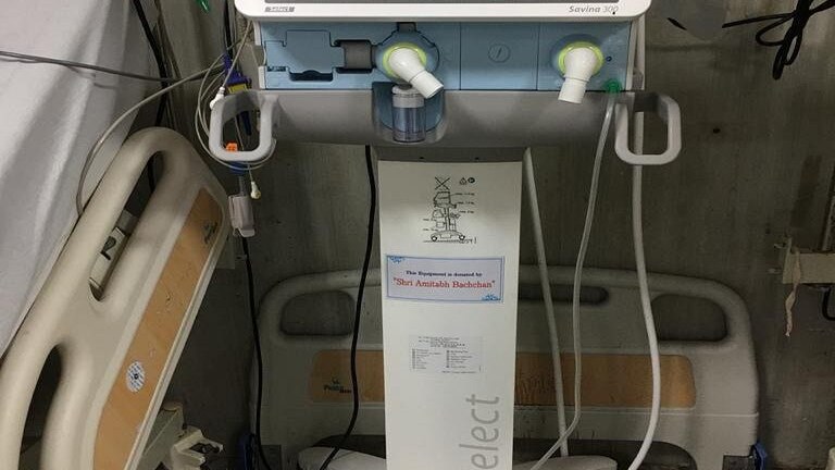 अमिताभ बच्चन यांच्याकडून शीव रुग्णालयास ‘व्हेंटिलेटर’ची देणगी Mumbai Tak