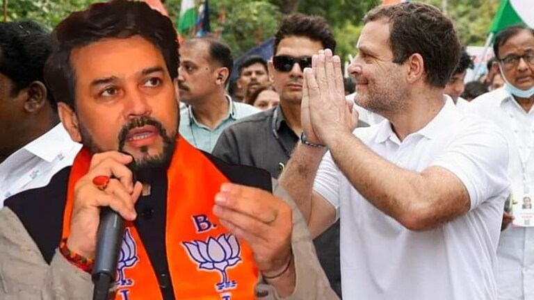 ‘ते भारत तोडण्याची योजना आखत होते आणि राहुल गांधी त्यांना रात्री भेटायचे’; अनुराग ठाकुरांचा गंभीर आरोप Mumbai Tak