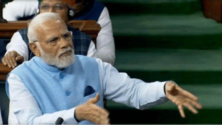 PM मोदी लोकसभेत फक्त काँग्रेसवरच बरसले, पण अदाणींवर… Mumbai Tak