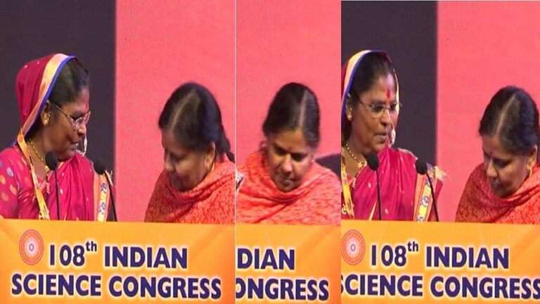 राहीबाई पोपेरेंचं भाषण मध्येच थांबवलं, माईक बंद केला अन्…; काय घडलं? Mumbai Tak