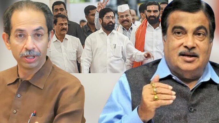 ‘मेंढरं’ म्हणत शिवसेनेनं शिंदे गटाला ‘५० खोके’वरून डिवचलं; नितीन गडकरींबद्दल ‘सामना’तून कुणाकडे बोट? Mumbai Tak