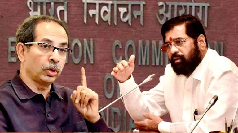 shiv sena symbol: शिवसेना कुणाची? ECI सुनावणीकडे महाराष्ट्राचं लक्ष Mumbai Tak