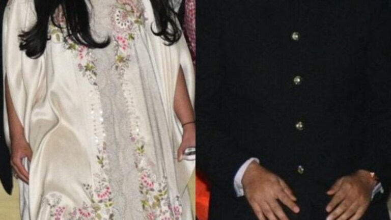 Radhika Merchant : ईशाच्या पार्टीत अंबानींच्या सूनेनं वेधून घेतलं लक्ष, ग्लॅमरस लूक व्हायरल! Mumbai Tak