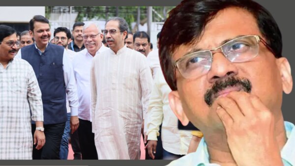 उद्धव ठाकरे-देवेंद्र फडणवीस ठरवून एकत्र आले? ठाकरेंना टोला लगावत राऊतांनी दिलं उत्तर