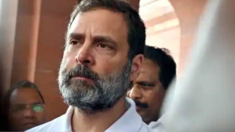 Rahul Gandhi : राहुल गांधी यांची खासदारकी गेली, काँग्रेसला झटका; लोकसभा अध्यक्षांची मोठी कारवाई Rahul Gandhi disqualified as mp