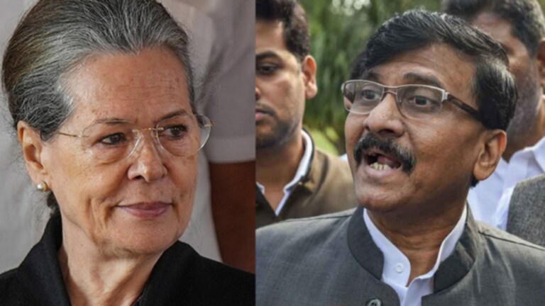 सावरकर वाद: संजय राऊतांची थेट राहुल गांधी, सोनियांशी चर्चा; भाजपचं टेन्शन कायम! savarkar row : everything is okay say's sanjay raut after meet sonia gandhi rahul gandhi