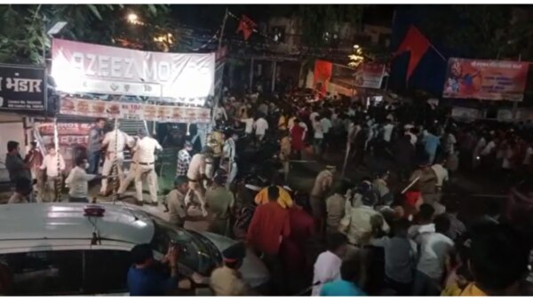 violence in mumbai clash between two groups during ram navami shobha yatra in malvani