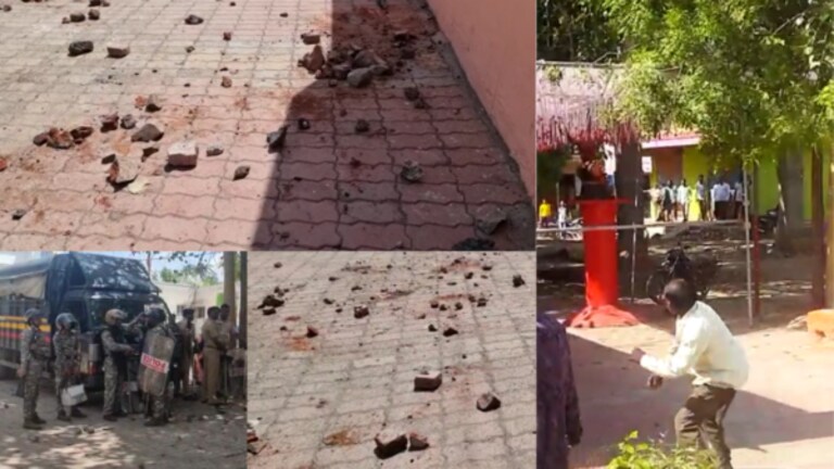 छत्रपती संभाजीनगर हिंसाचार : ओहरमध्ये दोन गटात तुफान दगडफेक, 7 लोक जखमी chhatrapati sambhajinagar violence : 7 injured in stone pelting incident in ohar village district of chhatrapati sambhaji nagar