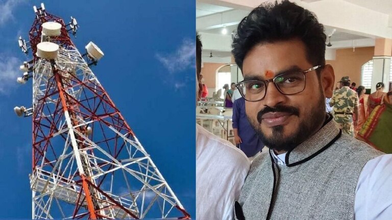 MSRTC : ‘या’ मागणीसाठी गळ्यात फास अडकवून एसटी कर्मचारी चढला टॉवरवर Mumbai Tak