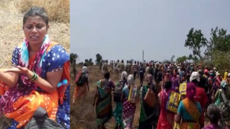 Barsu Refinery : बारसूमध्ये तुफान राडा, पोलिसांचा लाठीचार्ज; रिफायनरीचा प्रश्न चिघळला barsu refinery women protesters were lathi charged by police