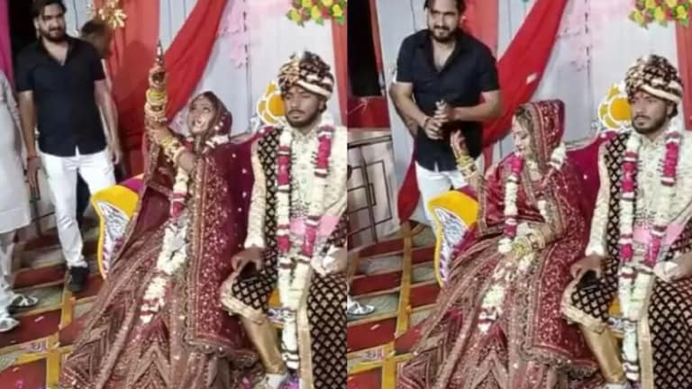 VIDEO : ‘रिवॉल्वर रानी’! भर लग्नमंडपात नवरीने खऱ्या खुऱ्या बंदूकीतून झाडल्या गोळ्या Mumbai Tak