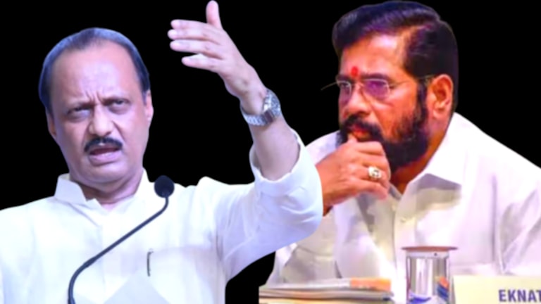 Ajit Pawar : भाजपसोबत जाण्याच्या चर्चादरम्यान पवारांचं एकनाथ शिंदेंना खरमरीत पत्र ajit pawar hits out eknath shinde over 13 died in maharashtra bhushan programme