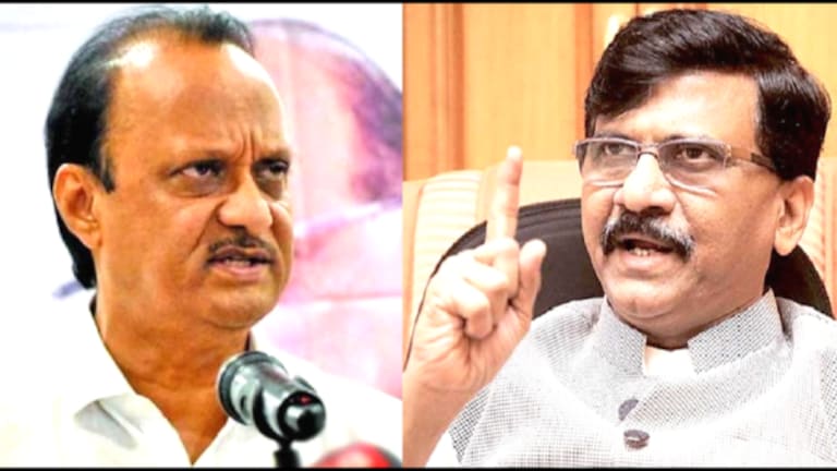 Pawar Vs Raut : ‘वकिली’ लागली जिव्हारी! संजय राऊत अजित पवारांना भिडले Sanjay Raut vs Ajit Pawar : New controversy in maha vikas aaghadi