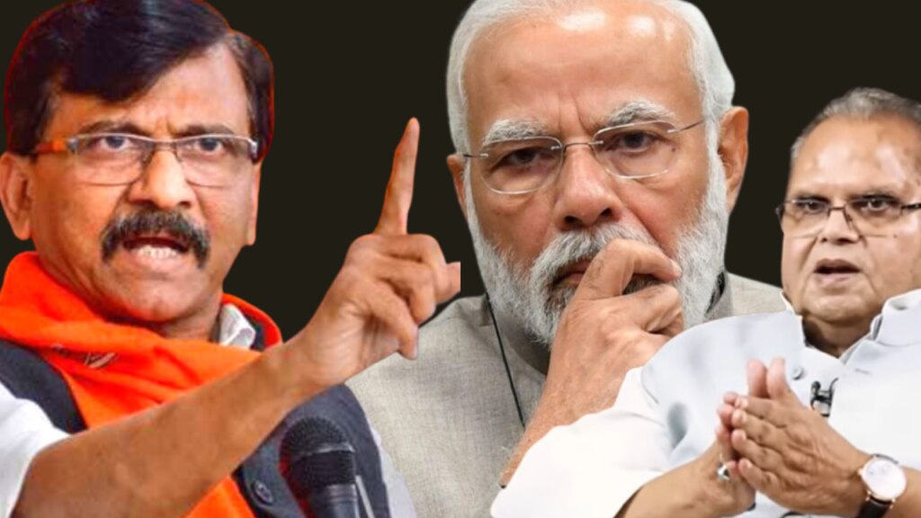 ‘निवडणुका जिंकण्यासाठी पुलवामा घडवलं?’, सत्यपाल मलिकांच्या खळबळजनक आरोपानंतर राऊतांचा हल्लाबोल pulwama attack satyapal malik sensational accusation sanjay raut