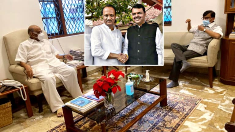राष्ट्रवादीचे आमदार फुटणार? शरद पवारांचं सूचक विधान, राऊतांनी सांगितली स्टोरी some ncp mlas may join to bjp, sharad pawar give hints, sanjay raut said in rokhthok
