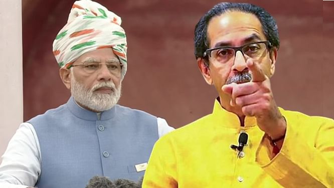 dr babasaheb ambedkar is the constitution you gave alive shiv sena ubt direct attack on pm modi govt