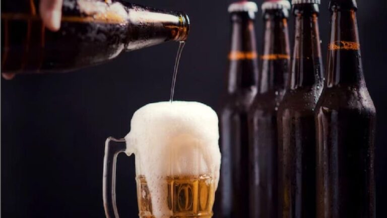 smuggling of liquor under the cover of sanitary pads seizure of beer stock worth lakhs of rupees