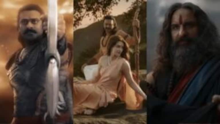 14 वर्षांचा वनवास अन् रामसेतू, ‘आदिपुरुष’चा ट्रेलर पाहिलात का? adipurush trailer release prabhas kriti sanon saif ali khan