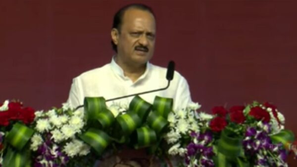 Leader of opposition Ajit Pawar talk on Vajramuth Rally in Mumbai