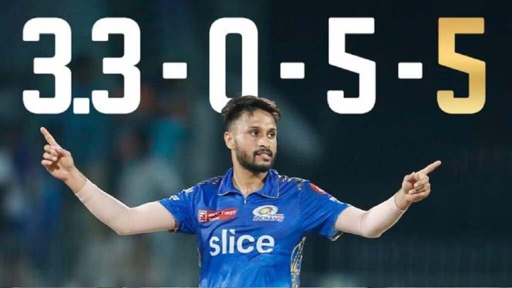 ipl 2023 who is akash madhwal created history by taking 5 wicket