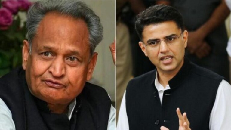 Gehlot Vs Pilot : “गेहलोतांच्या नेत्या सोनिया गांधी नव्हे, तर वसुंधरा राजे” not sonia gandhi vasundhara raje leader of cm gehlot