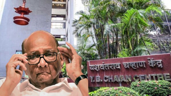 Sharad Pawar : पवारांच्या मनधरणीचे प्रयत्न, वायबी सेंटरला काय सुरूये? sharad pawar resigned as ncp chief, chhagan bhujbal press conference