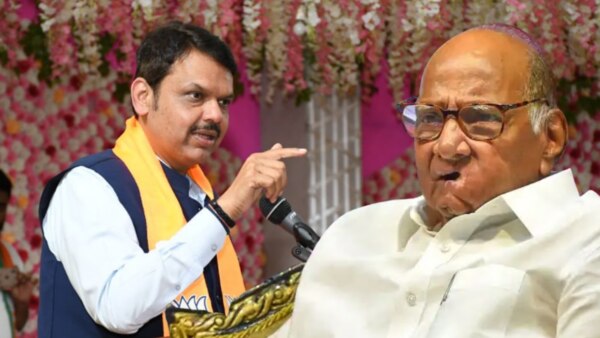 karnatka assembly election 2024 : devendra fadnavis slams ncp in elction rally
