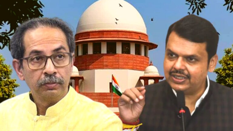 SC ON Shiv Sena : उद्धव ठाकरेंवर पलटवार; देवेंद्र फडणवीसांनी मागणी फेटाळली Devendra Fadnavis criticized Uddhav Thackeray and rejected Eknath Shinde's resignation demand.