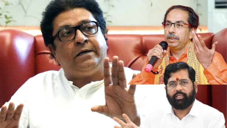 धनुष्यबाण आणि शिवसेनेचं काय होणार? कोर्टाच्या निकालानंतर राज ठाकरेंचा सवाल MNS Chief Raj Thackeray First Reaction on Maharashtra Political crisis and supreme court judgement