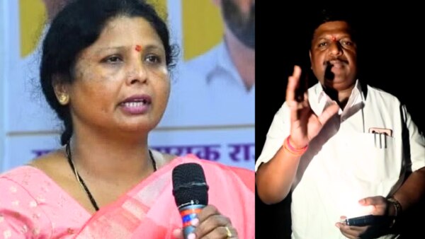 Shiv Sena (Uddhav Balasaheb Thackeray) leader Sushma Andharen was beaten by Beed District Chief Appasaheb Jadhav. Appasaheb Jadhav has made this claim.