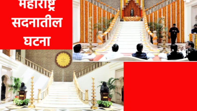‘सावित्रीबाई फुले, अहिल्याबाई होळकरांचा पुतळा हटवला’, नव्या वादाला फुटलं तोंड maharashtra sadan delhi : statue of savitribai phule and ahilyabai holkar removed for v d savarkar jayanti celebration