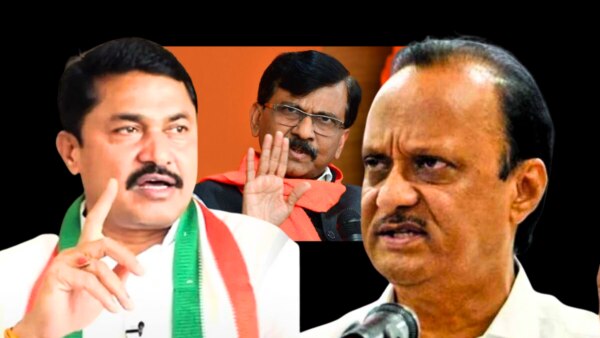 pune lok sabha bypoll 2023 : sanjay raut tweet after NCP leader ajit pawar and nana patole statement