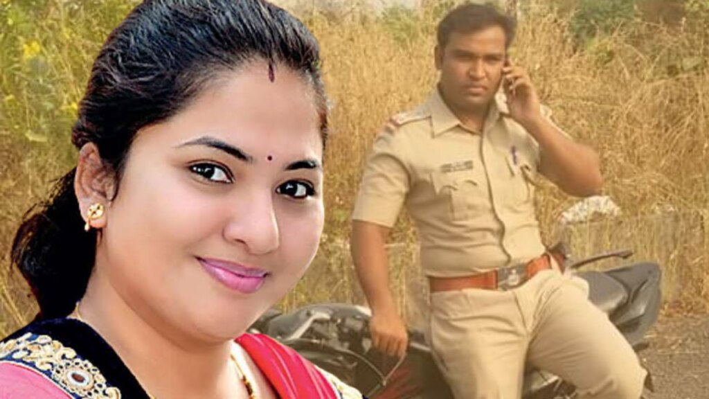 osmanabad district session court sentenced the policeman husband who killed his wife to life imprisonment
